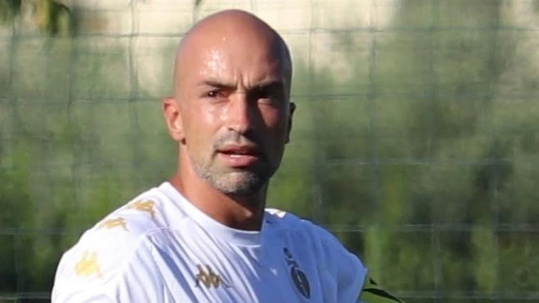 Alessandro Manes, 31 anni, capitano della Sangiovannese Alessandro Manes, 31 anni, capitano della Sangiovannese