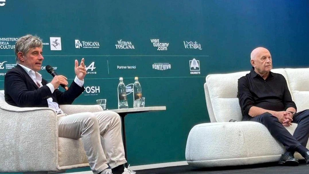 Il ministro della giustizia Carlo Nordio ieri al «Caffè» è stato intervistato dal giornalista Stefano Zurlo