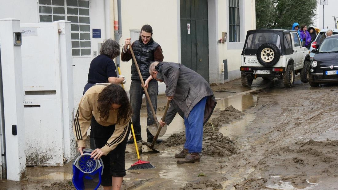 L’alluvione ha segnato profondamente la frazione di Bagnolo, a Montemurlo L’alluvione ha segnato profondamente la frazione di Bagnolo, a Montemurlo