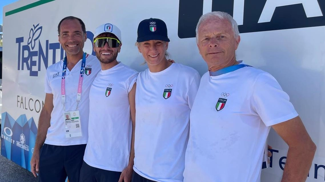 Da sinistra. Giacomo Cappè, Ruggiero Tita, Caterina Banti e Guglielmo Vatteroni Da sinistra. Giacomo Cappè, Ruggiero Tita, Caterina Banti e Guglielmo Vatteroni