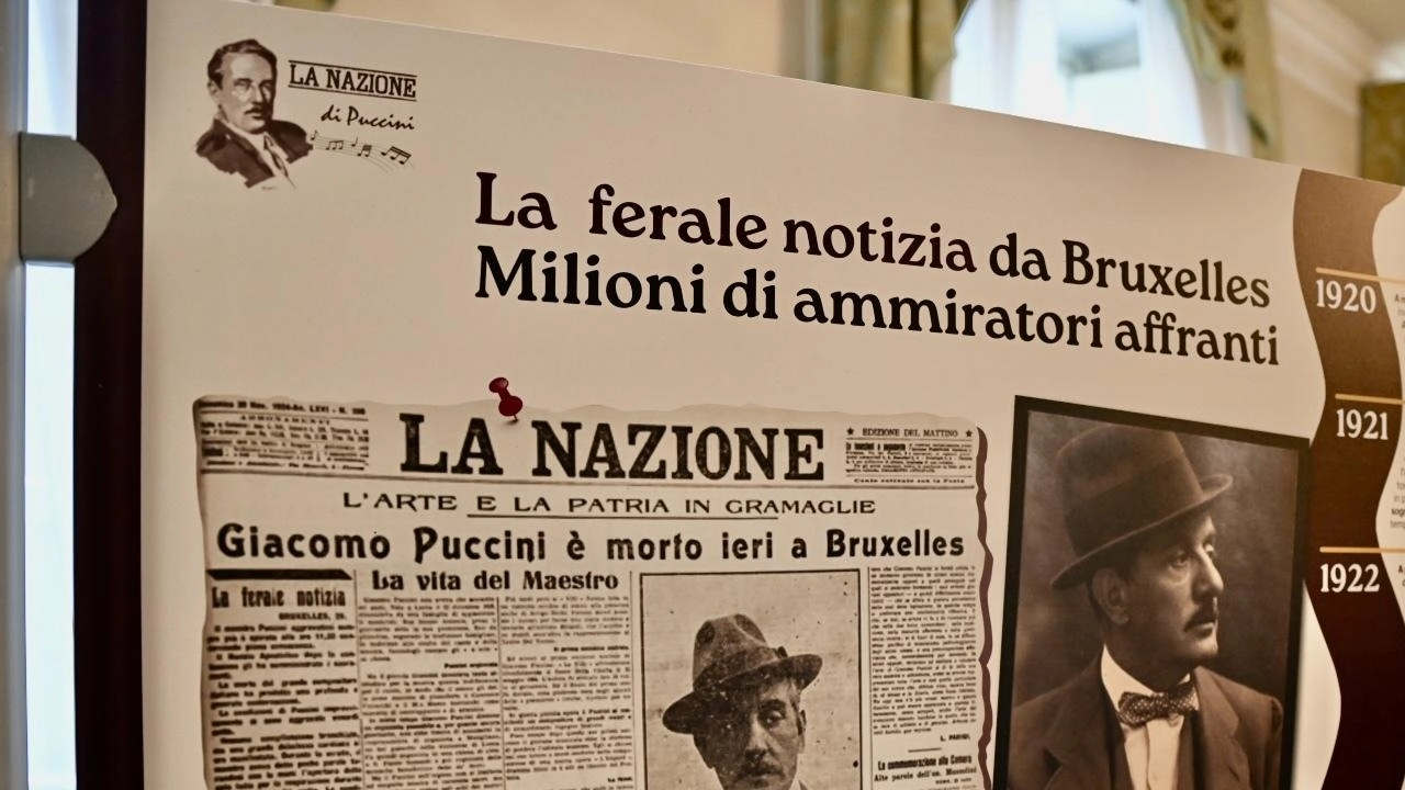 Un Maestro, il suo giornale. Puccini e La Nazione. Immagini e luoghi in una mostra di emozioni