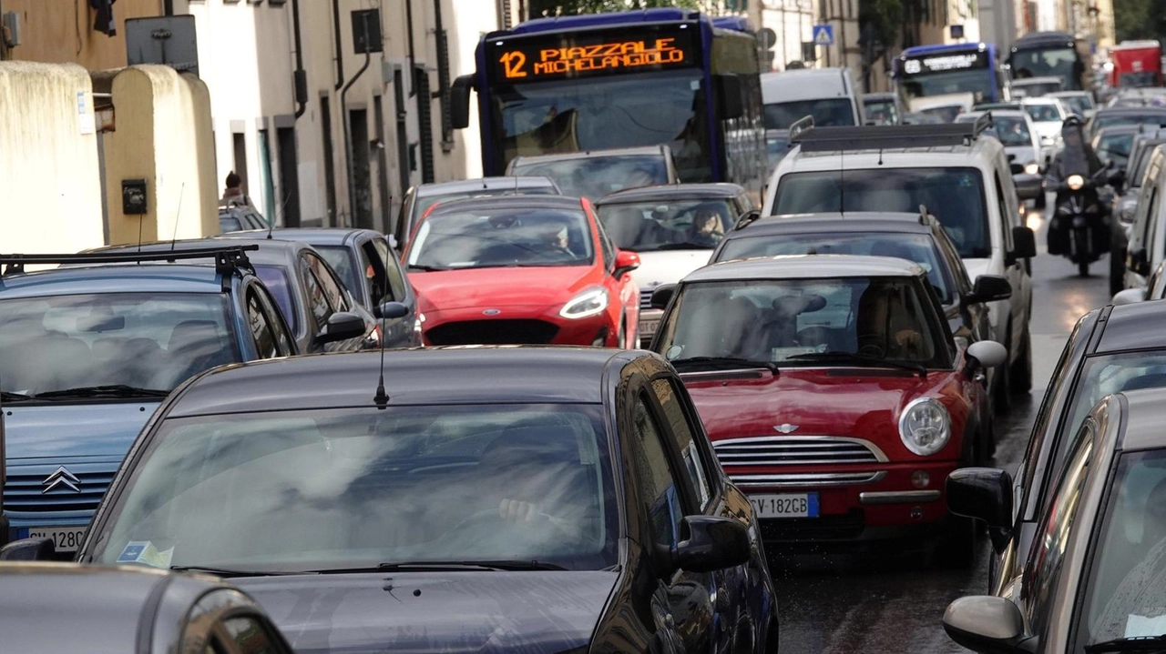 Il traffico ieri ha picchiato soprattutto su via Bronzino e viale Talenti, bloccando anche il quadrante nord ovest della città