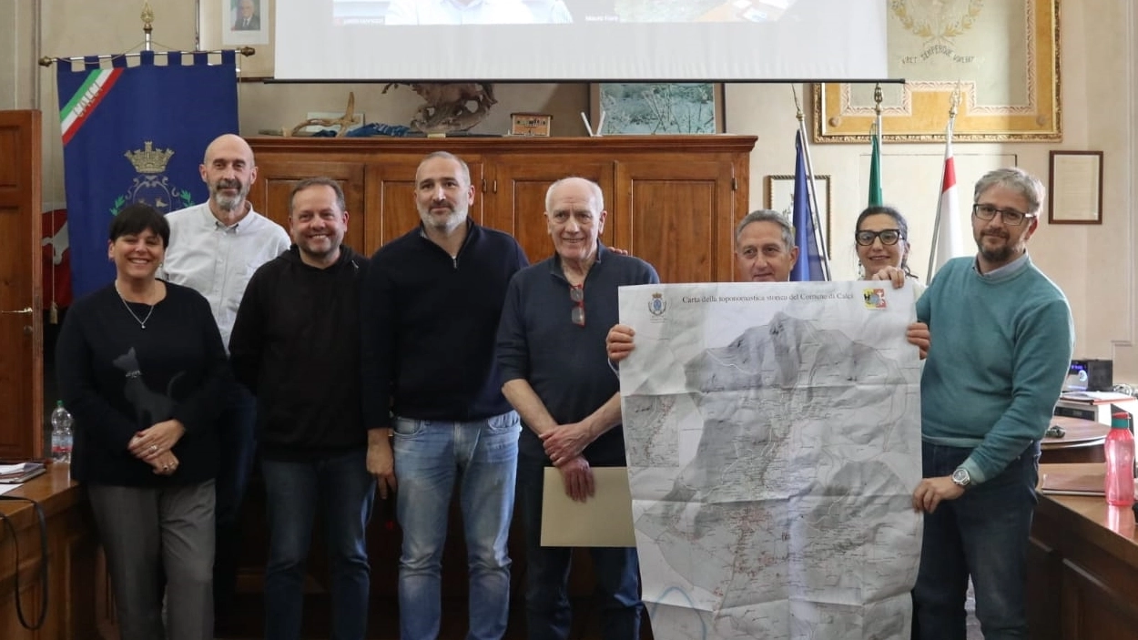 L'approvazione della "Carta dei toponimi storici del Comune di Calci"