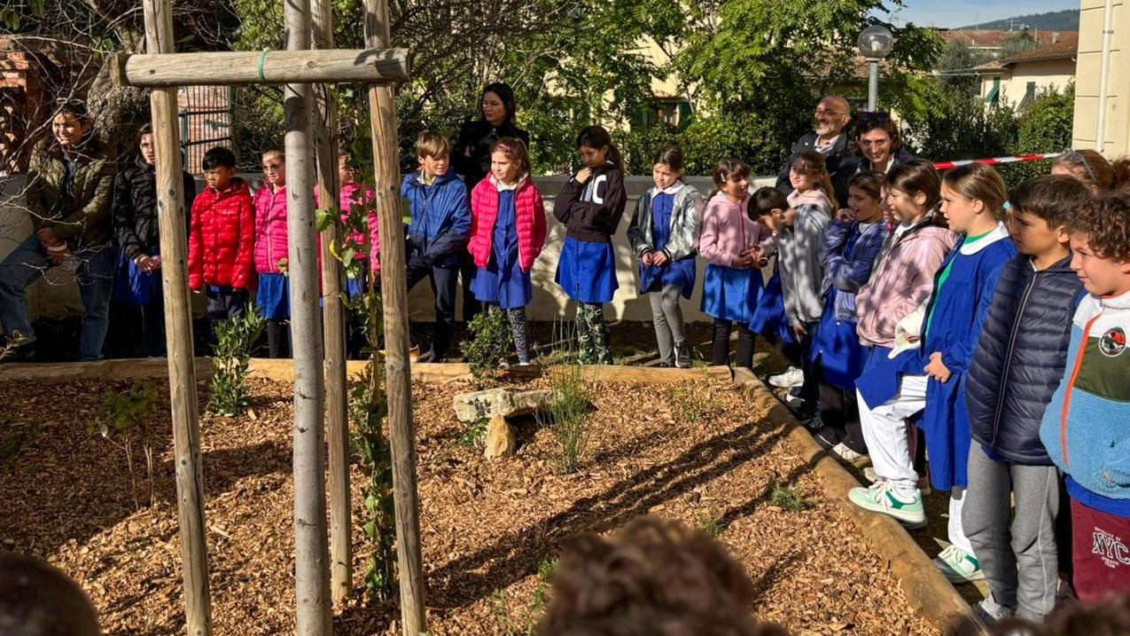 Il progetto dei boschi didattici di Unicoop Firenze approda alla scuola primaria Pascoli di Sesto Fiorentino, con la piantagione di un bosco didattico per favorire l'apprendimento all'aria aperta e la sensibilizzazione ambientale. Il progetto dei boschi didattici di Unicoop Firenze approda alla scuola primaria Pascoli di Sesto Fiorentino, con la piantagione di un bosco didattico per favorire l'apprendimento all'aria aperta e la sensibilizzazione ambientale.