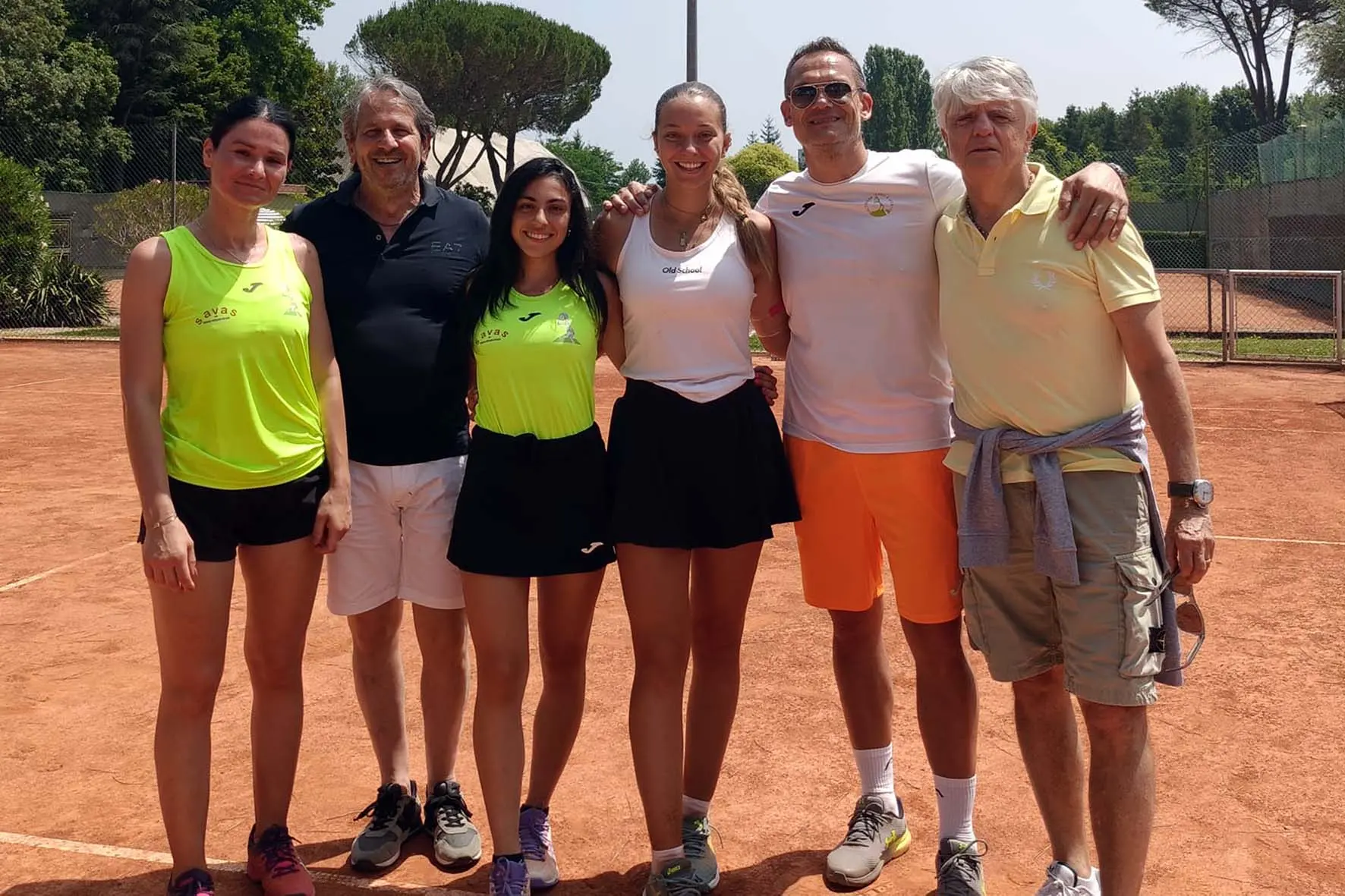 Il Valtiberina Tennis festeggia la promozione in D1