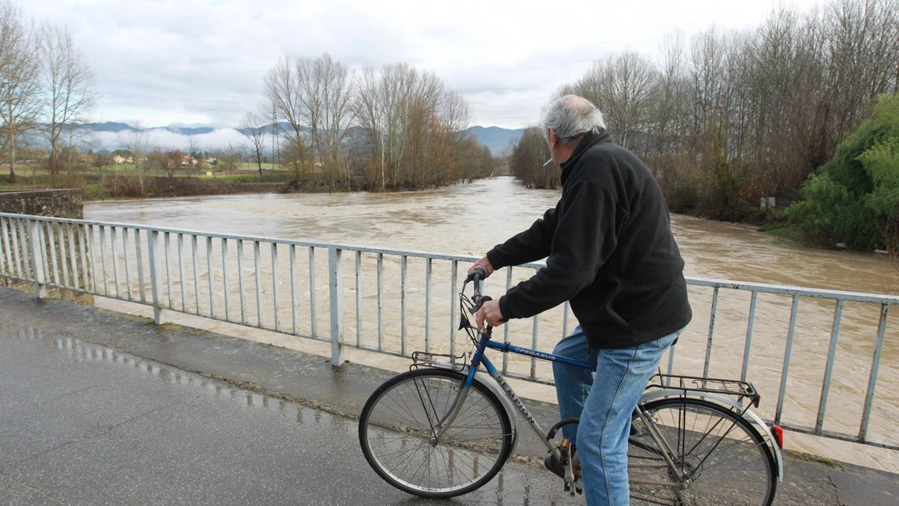 La Sieve ingrossata durante le piogge La Sieve ingrossata durante le piogge