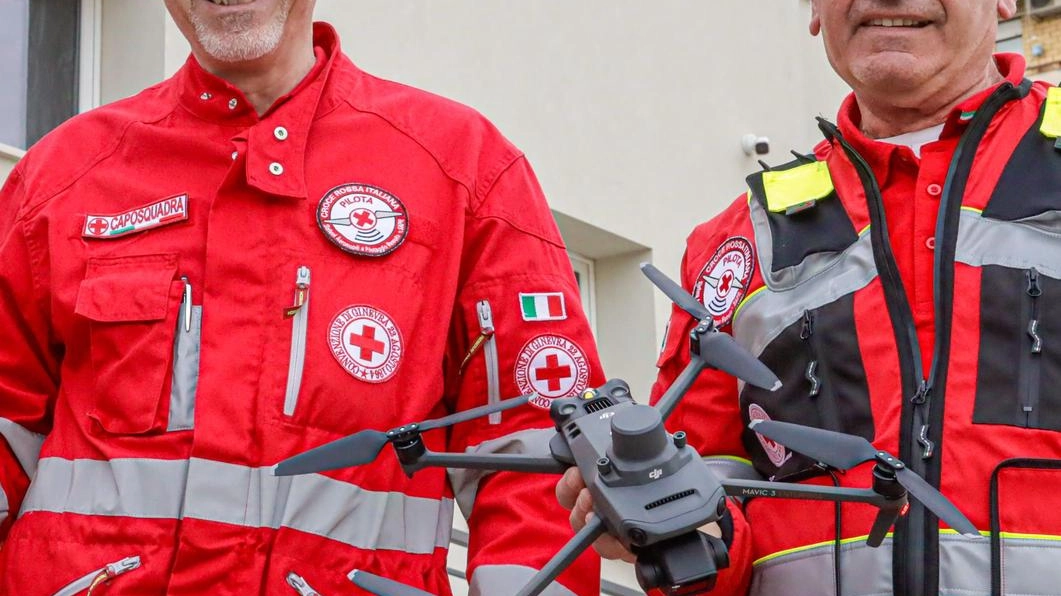 Croce Rossa, arrivano i droni. Pronta una squadra di piloti
