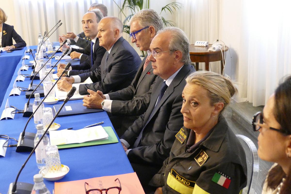 Sicurezza, le richieste del procuratore Tescaroli al Cosp. E Spiezia: “Prato caso internazionale”