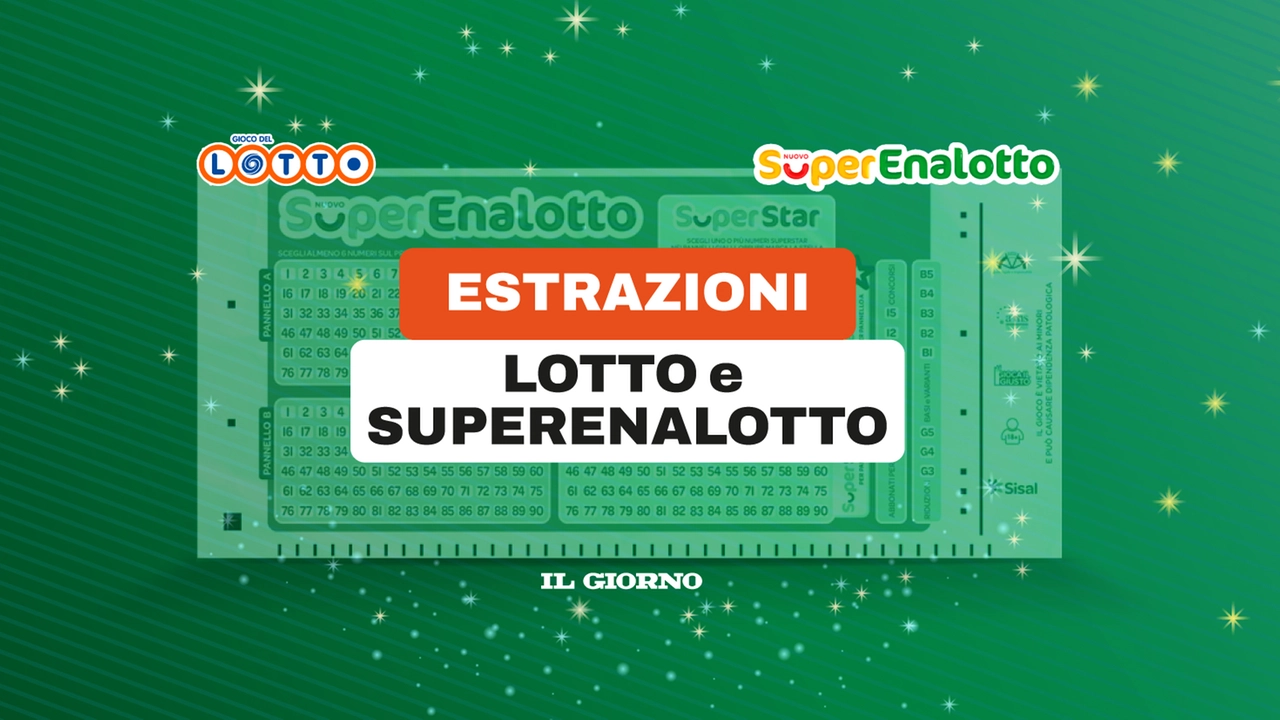 Le estrazioni di Lotto e Superenalotto: controllate le combinazioni vincenti delle scorse giocate Le estrazioni di Lotto e Superenalotto: controllate le combinazioni vincenti delle scorse giocate