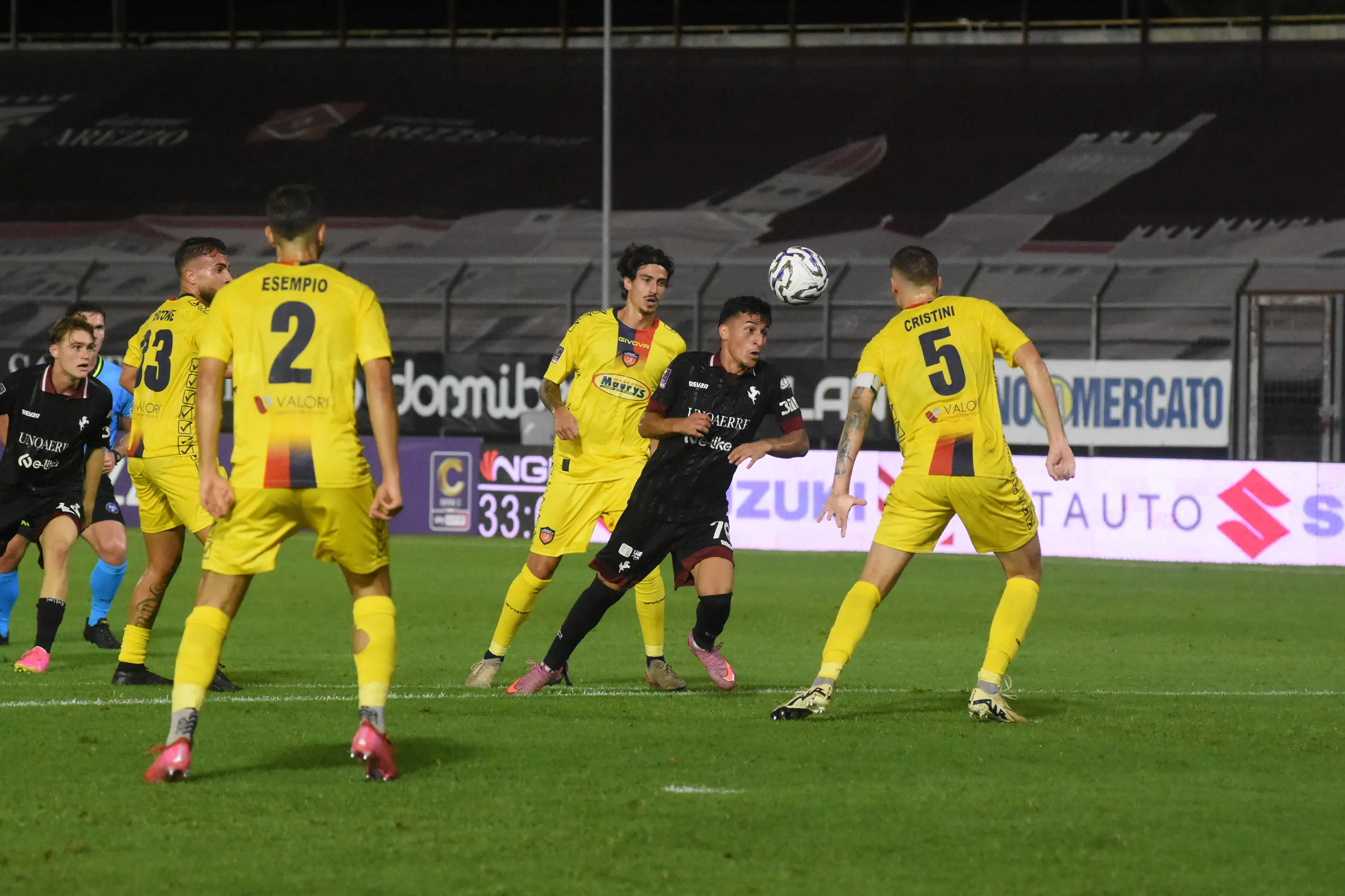 Arezzo ko in casa 0-1: che sgambetto dal Guidonia. Le vittorie di seguito si fermano a 4