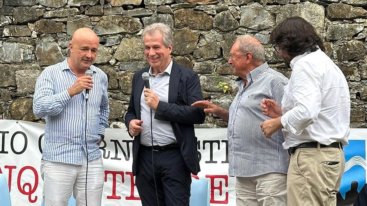 Gianluigi Nuzzi, il prefetto Andrea Cantadori, Luigi Grillo e Francesco Maria Del Vigo