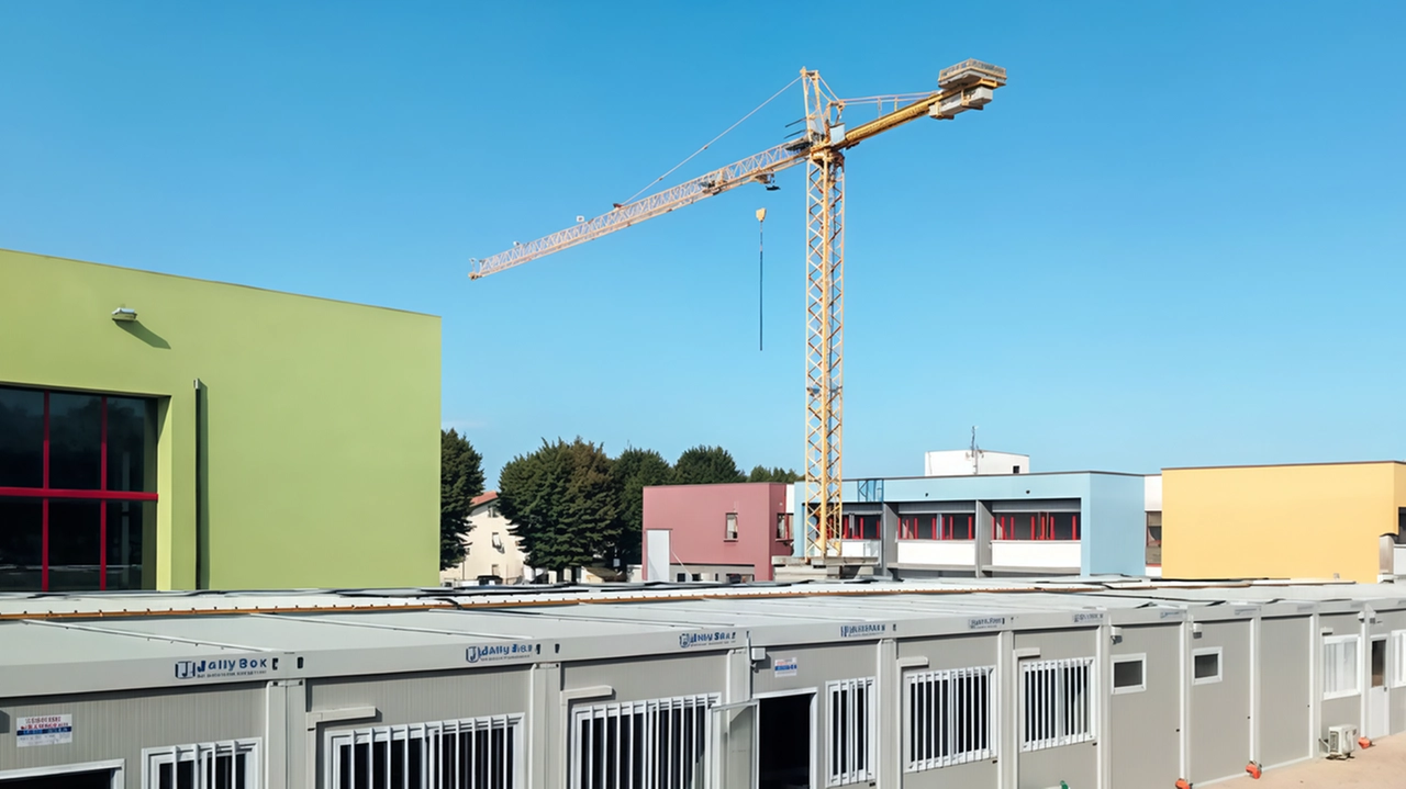 Il Comune di San Giustino apre la struttura temporanea del polo scolastico Selci Lama in vista dell'anno scolastico. I lavori di ristrutturazione con fondi Pnrr sono in corso per miglioramento sismico ed efficientamento energetico, con termine previsto per agosto 2025. Il Comune di San Giustino apre la struttura temporanea del polo scolastico Selci Lama in vista dell'anno scolastico. I lavori di ristrutturazione con fondi Pnrr sono in corso per miglioramento sismico ed efficientamento energetico, con termine previsto per agosto 2025.