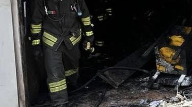 I pompieri hanno spento l’incendio