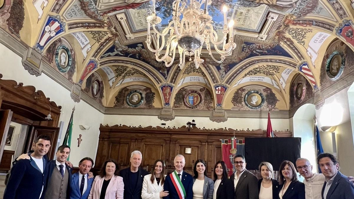 Assisi'nin yeni belediye meclis üyeleri