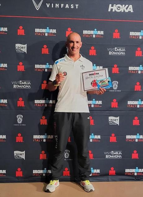 L’iron man Piersantelli compie la grande impresa L’iron man Piersantelli compie la grande impresa