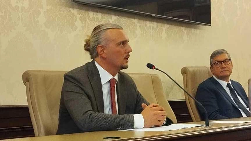 Lorenzo Viviani nel corso dell’audizione che si è tenuta ieri mattina al Senato Lorenzo Viviani nel corso dell’audizione che si è tenuta ieri mattina al Senato