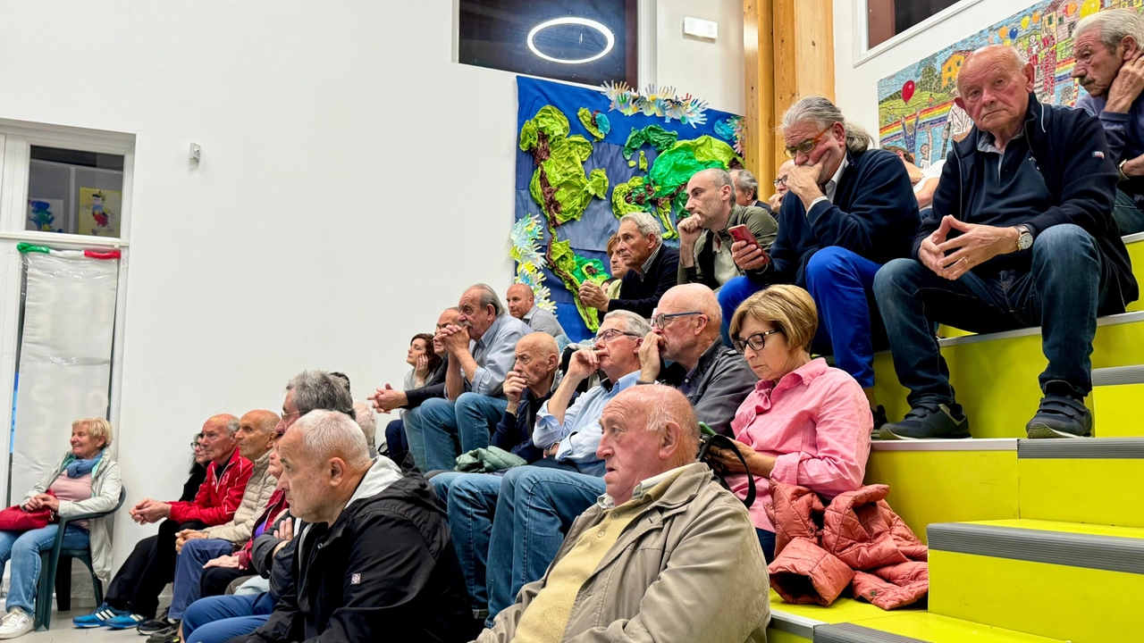 Un'istantanea dall'incontro con i cittadini di Marcignana Un'istantanea dall'incontro con i cittadini di Marcignana