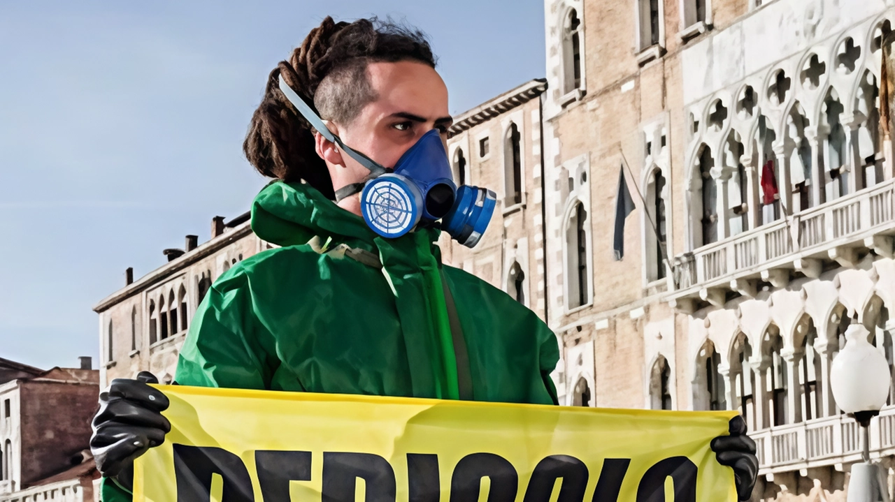 Una recente protesta contro i Pfas Una recente protesta contro i Pfas