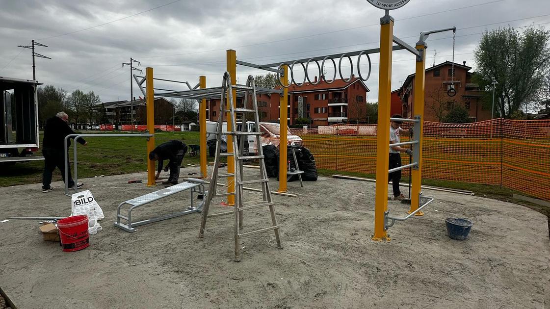 Una palestra all’aperto, il progetto per il parco Una palestra all’aperto, il progetto per il parco
