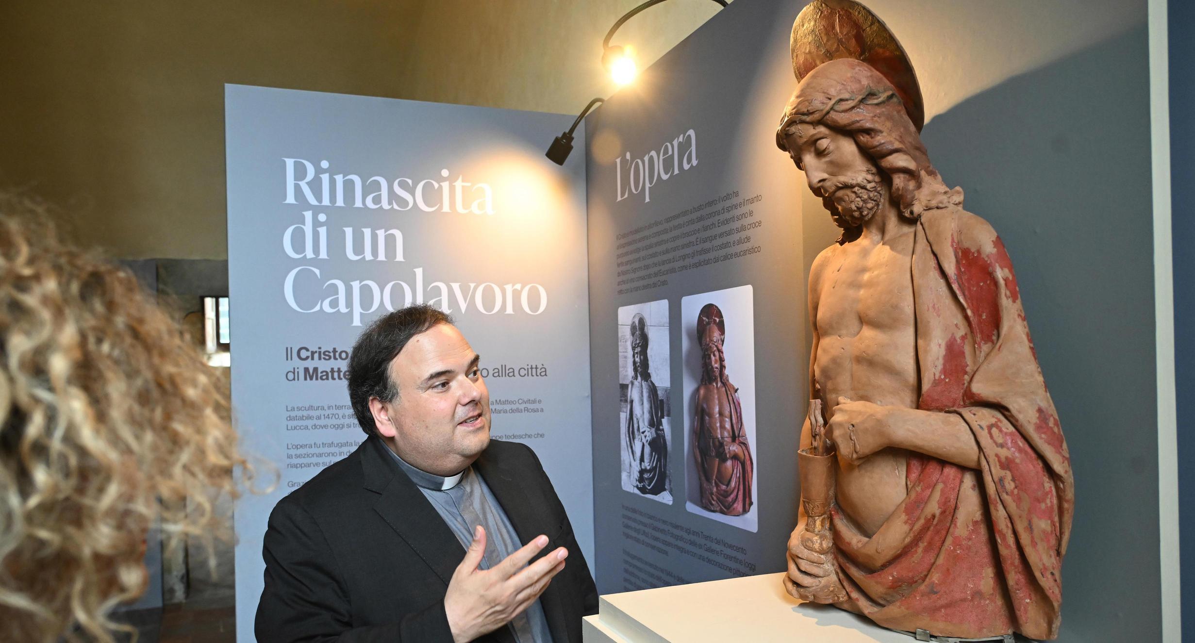 Il Cristo Eucaristico di Civitali torna esposto Il Cristo Eucaristico di Civitali torna esposto