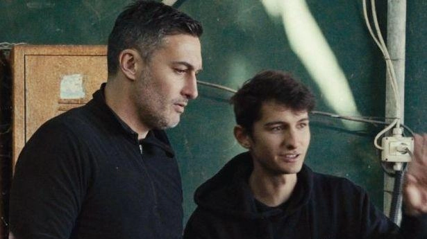 Lorenzo Breschi (a sinistra) e Matteo Piccicuto nel backstage del documentario «Il Dilettante» discusso alla tesi di laurea Lorenzo Breschi (a sinistra) e Matteo Piccicuto nel backstage del documentario «Il Dilettante» discusso alla tesi di laurea
