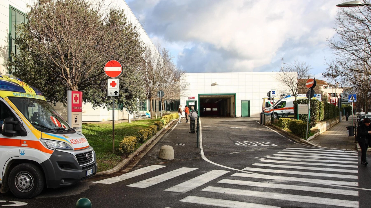 L’accesso al pronto soccorso dell’ospedale San Giuseppe di Empoli