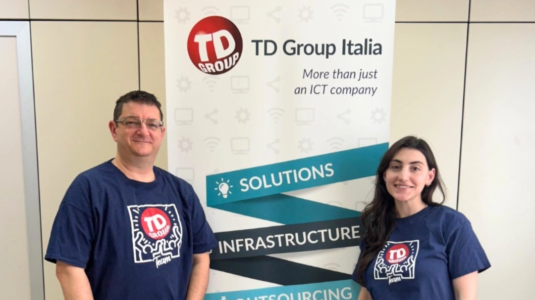 Paolo Botti e Valentina Giuffrè Coco di TD Group