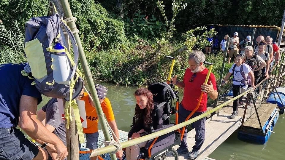 Sentieri di Felicità Odv organizza un corso. per la conduzione di ausili da trekking Sentieri di Felicità Odv organizza un corso. per la conduzione di ausili da trekking