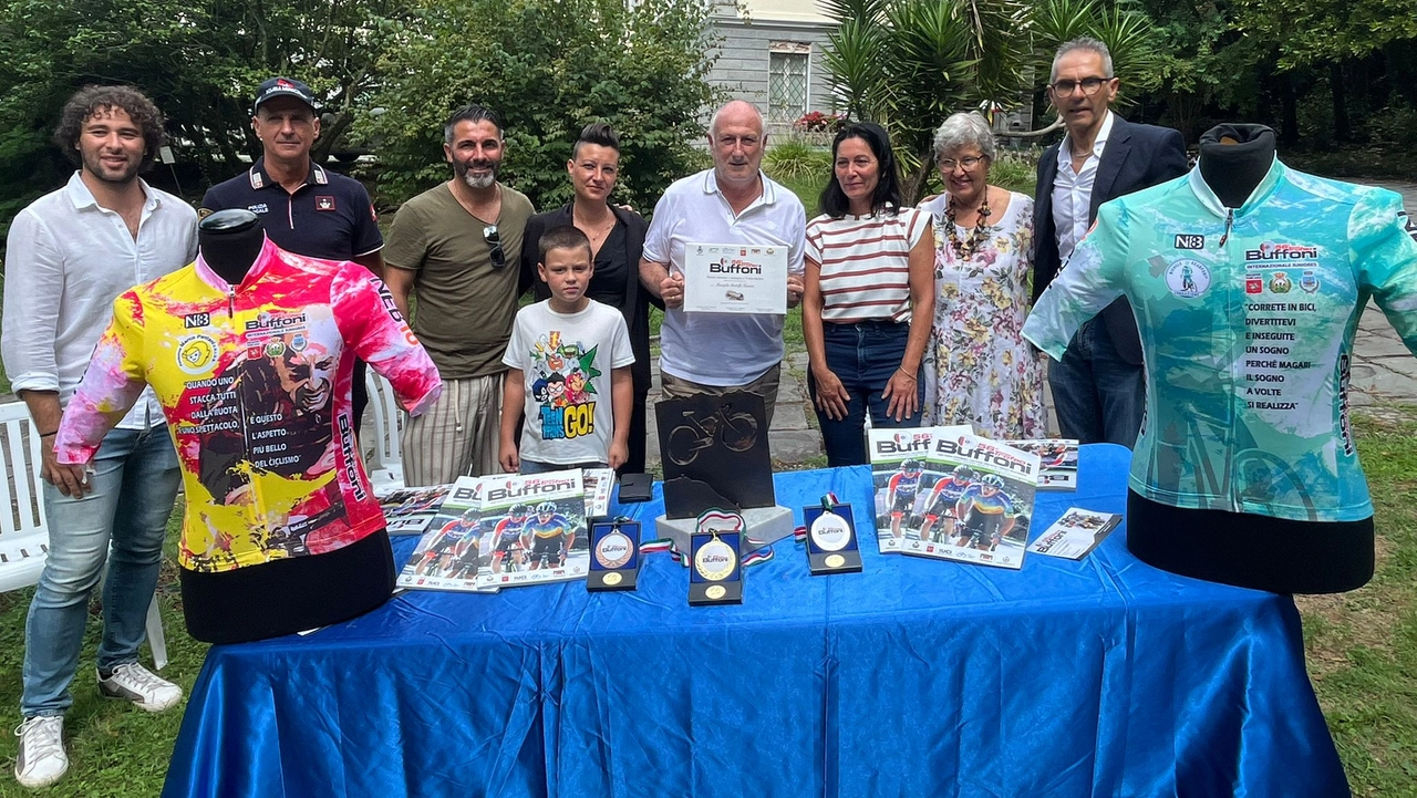 Un momento della presentazione a Villa Schiff