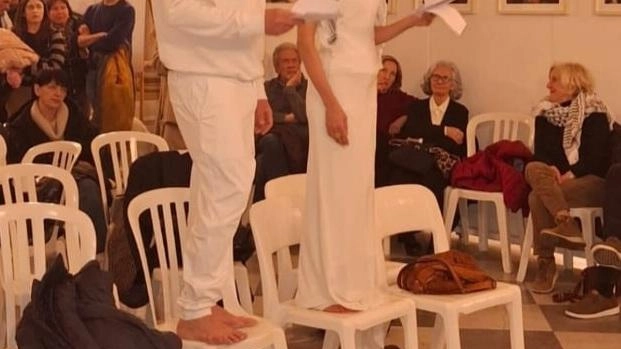 Maurizio Bonugli e Floriana Lazzarotti saranno domani a Spazio Alberica Maurizio Bonugli e Floriana Lazzarotti saranno domani a Spazio Alberica