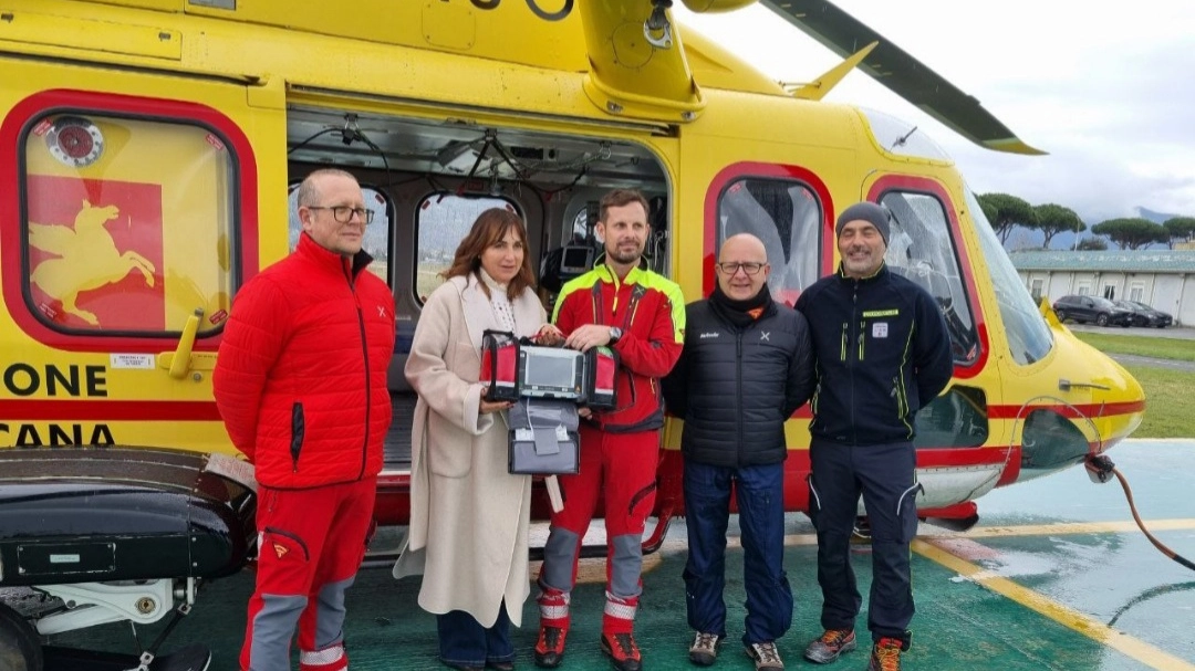 Fondazione Marmo dona un defibrillatore di emergenza all’Elisoccorso