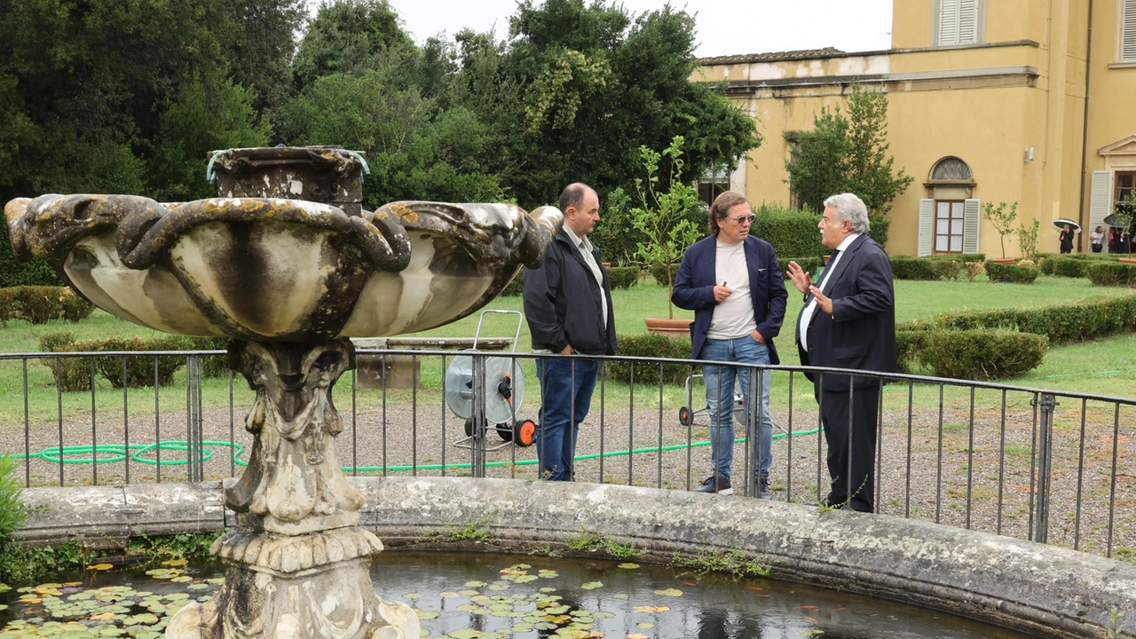A destra il presidente dell’Educandato Giorgio Fiorenzo e la sindaca Sara Funaro