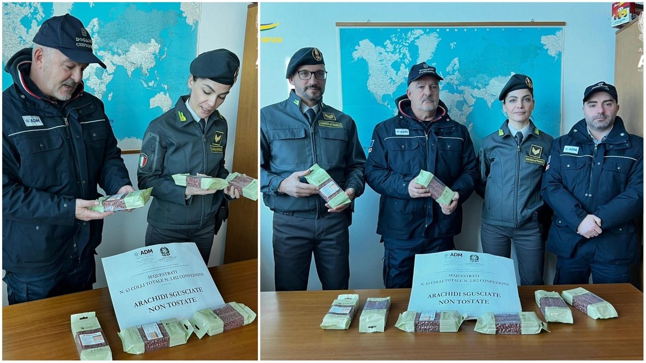 Il sequestro operato dalla Guardia di Finanza Il sequestro operato dalla Guardia di Finanza