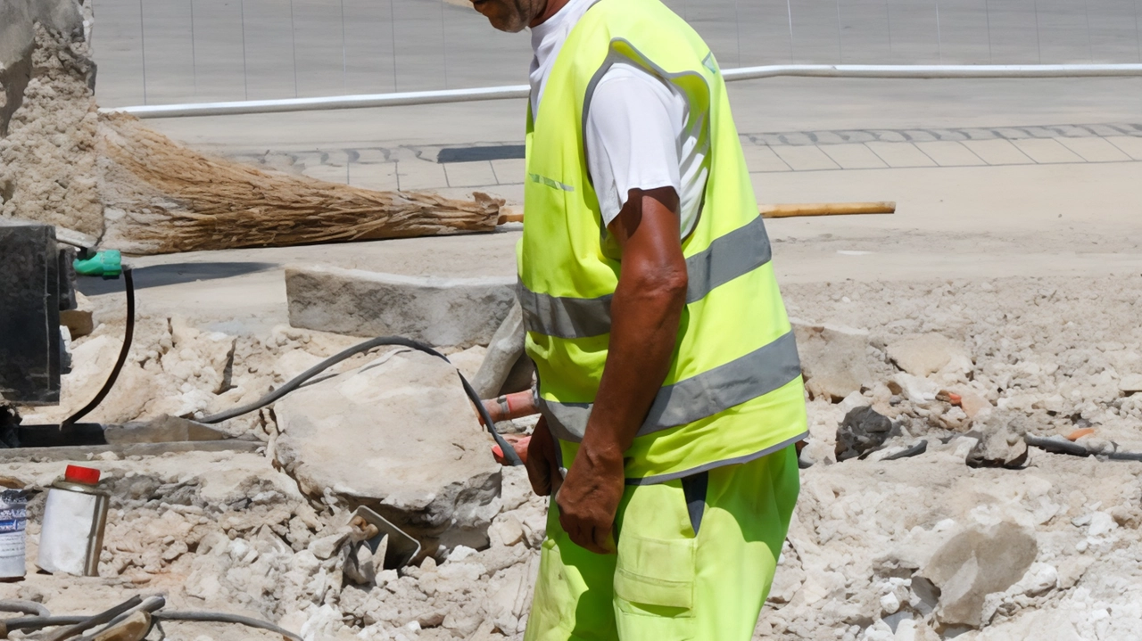 Cantiere di Publiacqua al rush finale