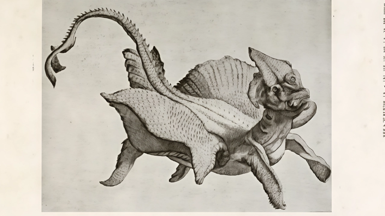 La sua maestria si espresse nella produzione difigure mitologiche che però combinavano semplicemente pelle di pesce e altri materiali La sua maestria si espresse nella produzione difigure mitologiche che però combinavano semplicemente pelle di pesce e altri materiali