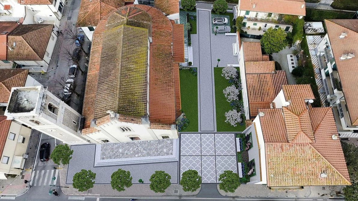 Il progetto della nuova piazza