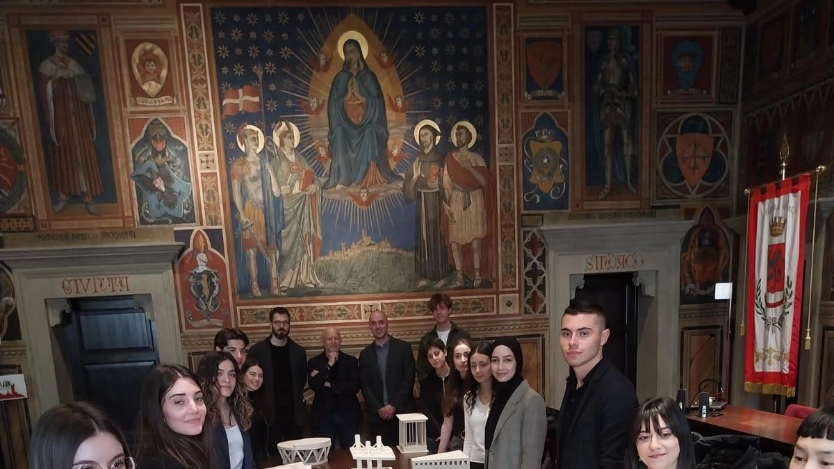 I bozzetti che sono in mostra in Comune a San Miniato fino al 6 aprile: opera degli studenti dell’Università di Firenze