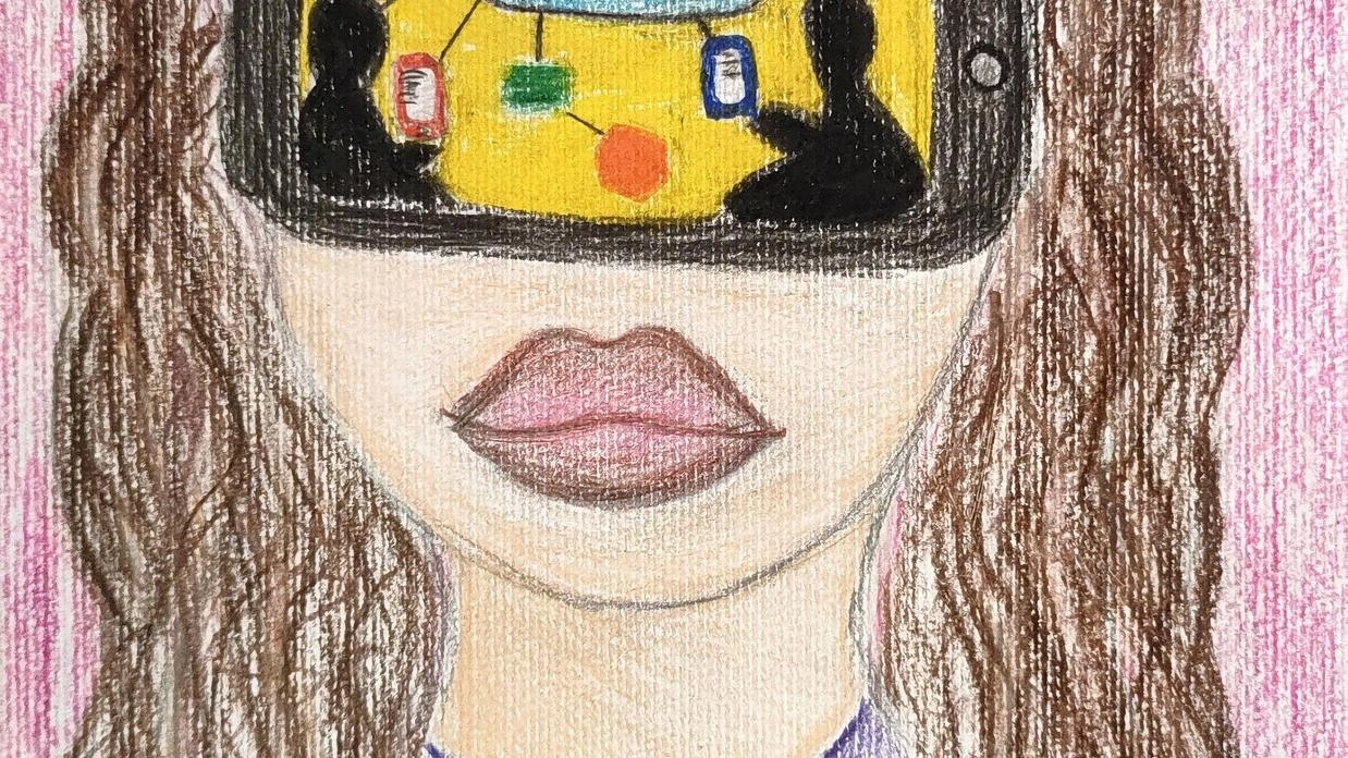 Disegno realizzato dalle studentesse Harmony Owen Igbinoba e Laura Mihaela Popan Disegno realizzato dalle studentesse Harmony Owen Igbinoba e Laura Mihaela Popan
