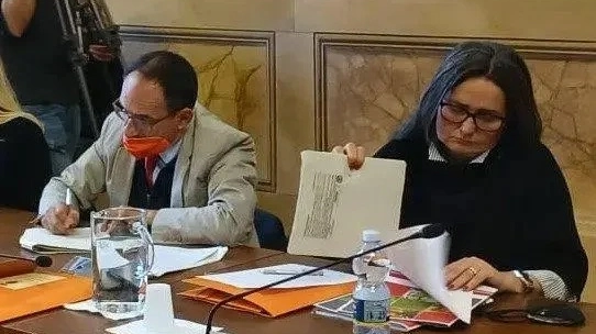I consiglieri Rossi e Camiciottoli I consiglieri Rossi e Camiciottoli
