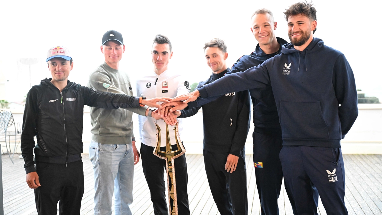 Alcuni dei protagonisti della Tirreno-Adriatico 2025 Alcuni dei protagonisti della Tirreno-Adriatico 2025