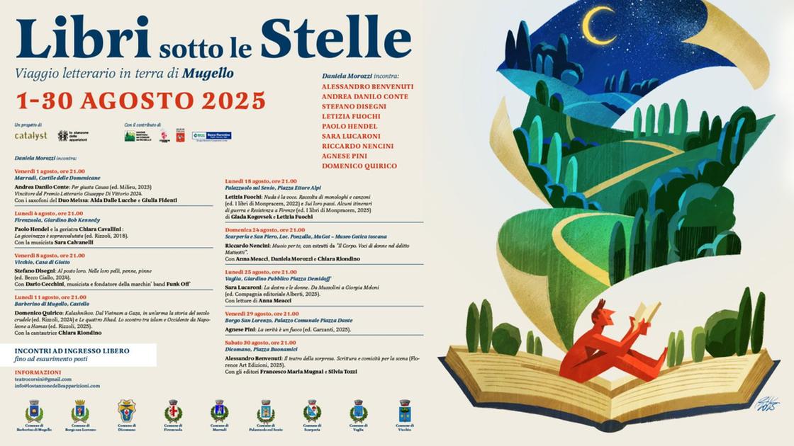 libri sotto le stelle il piacere della scoperta e della lettura in terra di mugello