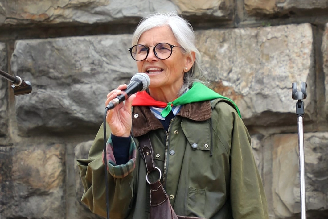 Vania Bagni, presidente dell’Anpi di Firenze