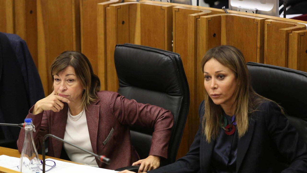 Donatella Tesei e Paola Agabiti Donatella Tesei e Paola Agabiti