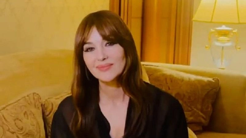 Monica Bellucci, nativa di. Città di Castello, ha inviato un messaggio video Monica Bellucci, nativa di. Città di Castello, ha inviato un messaggio video
