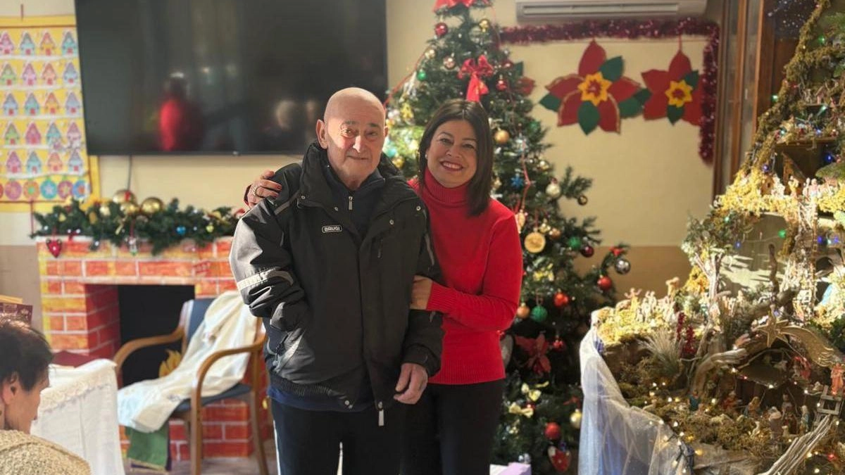 La presidente dell’Ada Laura Menconi alla casa di riposo La presidente dell’Ada Laura Menconi alla casa di riposo