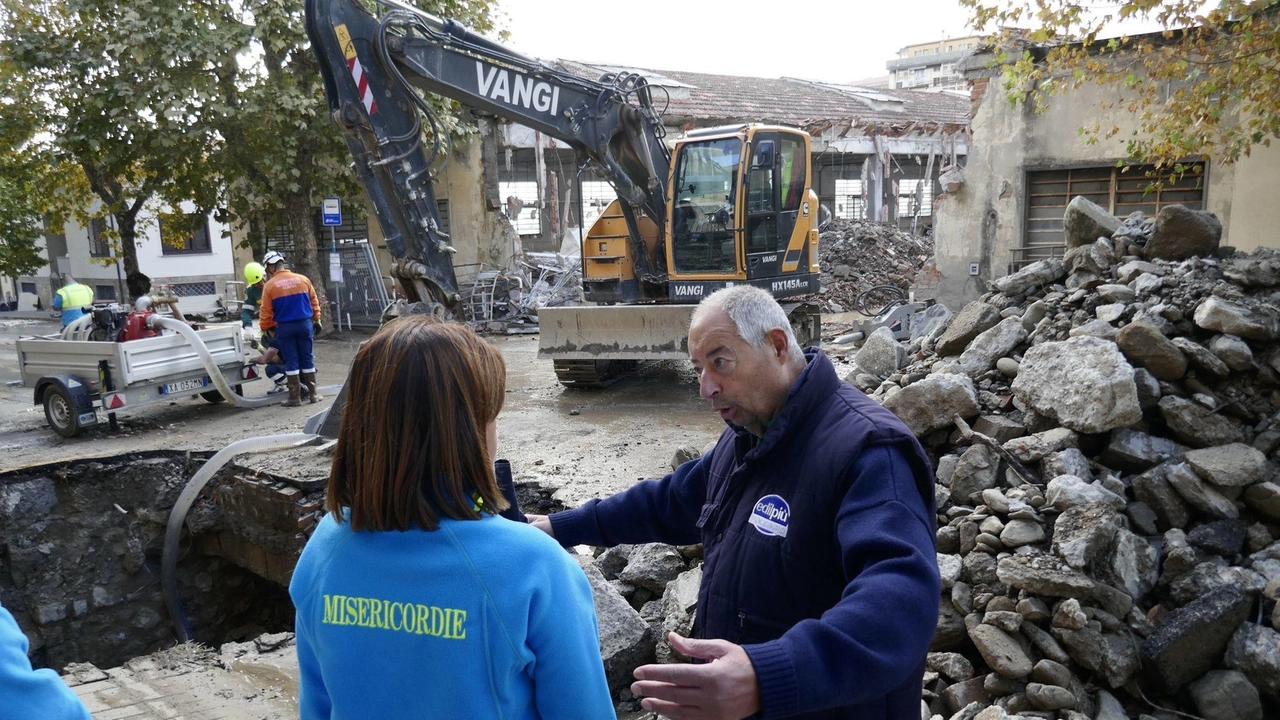 I danni dell’alluvione del 2 novembre scorso a Vaiano I danni dell’alluvione del 2 novembre scorso a Vaiano