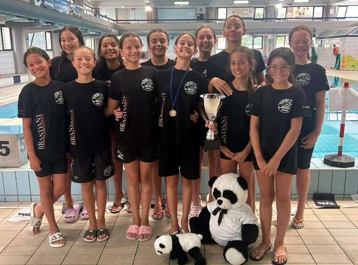 Le campionesse regionali Esordienti A