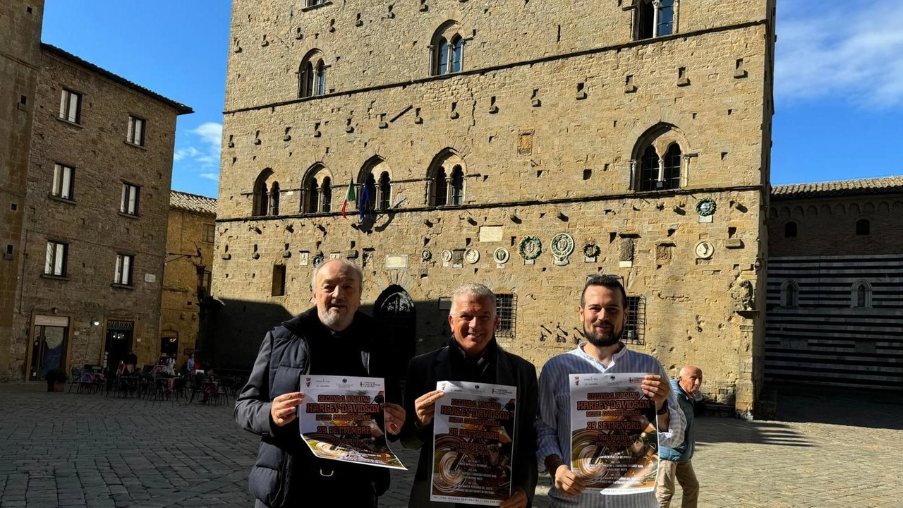 La presentazione dell’evento in piazza dei Priori