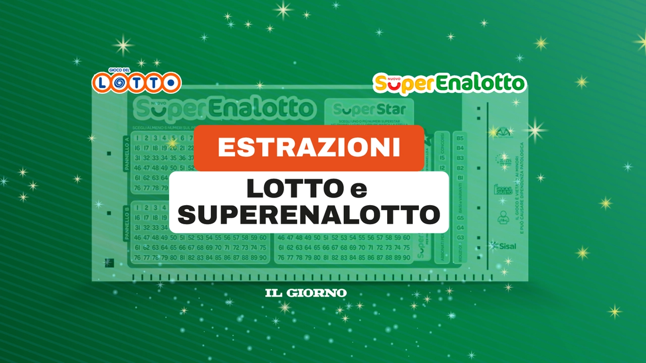 Per l'estrazione dei numeri vincenti appuntamento alle 20 Per l'estrazione dei numeri vincenti appuntamento alle 20