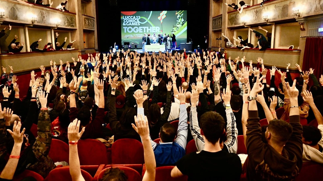 Uno degli eventi della scorsa edizione di Lucca Comics che si è tenuto all’interno del teatro del Giglio. Il 30 ottobre sarà protagonista di “Concerto a due per Puccini“. (Foto Archivio Alcide) Uno degli eventi della scorsa edizione di Lucca Comics che si è tenuto all’interno del teatro del Giglio. Il 30 ottobre sarà protagonista di “Concerto a due per Puccini“. (Foto Archivio Alcide)